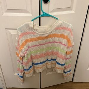 Multicolor Striped Women's Sweater